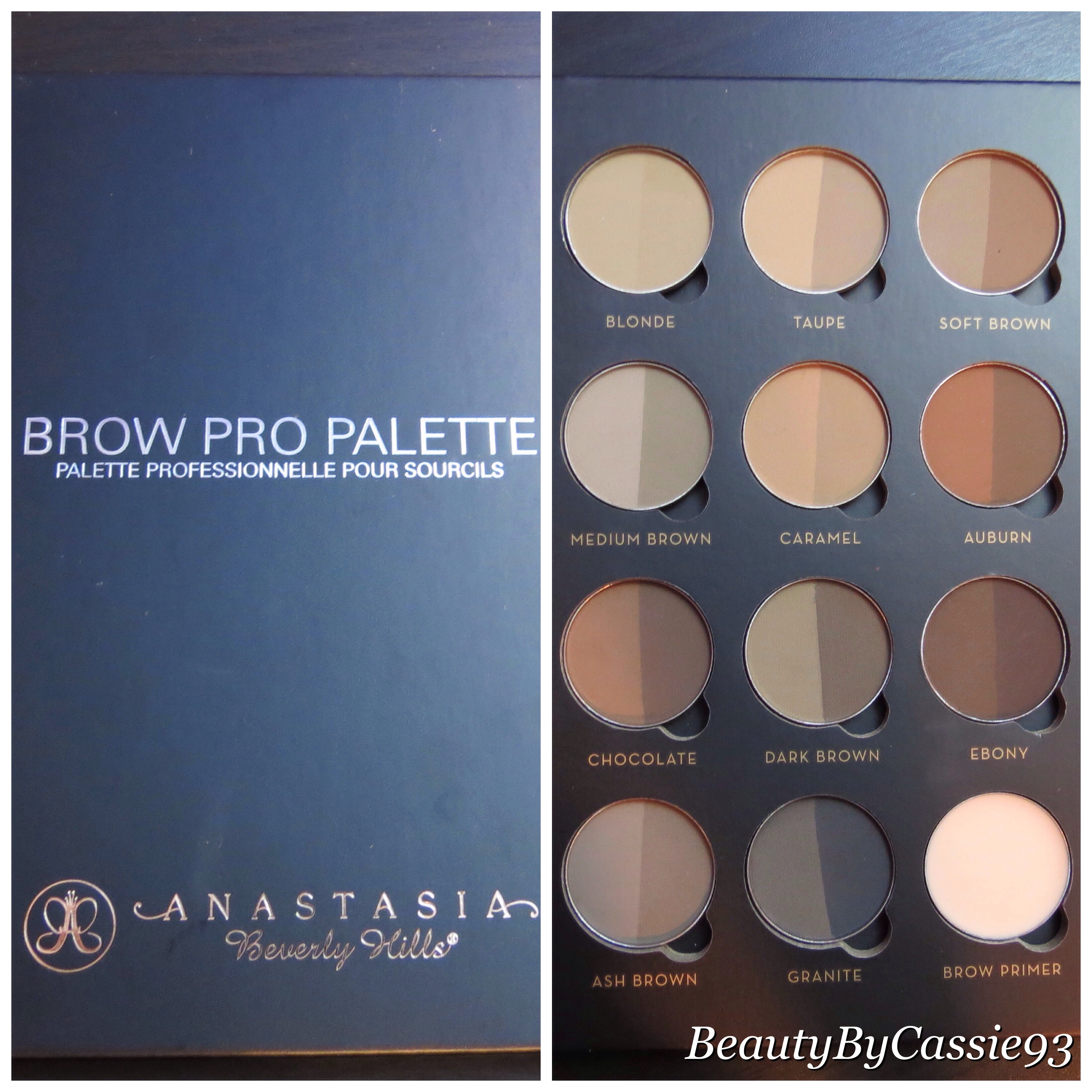 Review: New Anastasia Beverly Hills Brow Pro Palette